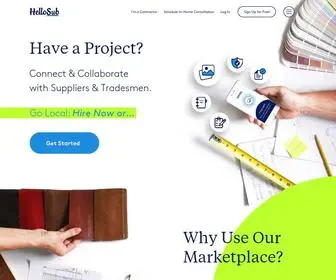 Hellosub.com(Collaboration App & Marketplace for Local Businesses) Screenshot