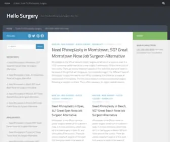 Hellosurgery.com(Hello Surgery) Screenshot