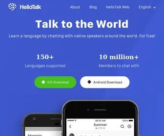 Hellotalk8.com(HelloTalk) Screenshot