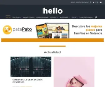 Hellovalencia.es(Hello Valencia) Screenshot