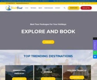 Hellovisit.in(India travel packages) Screenshot