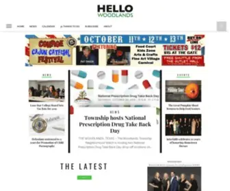 Hellowoodlands.com(The Woodlands News and Events) Screenshot