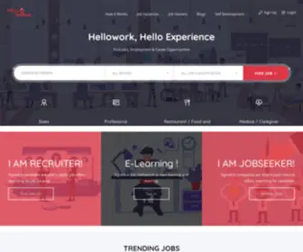 Hellowork-Asia.com(Find Your Dreams Job) Screenshot