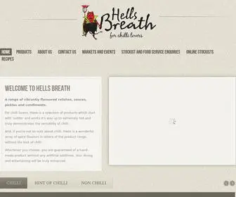Hellsbreathrelish.com.au(Hells Breath) Screenshot