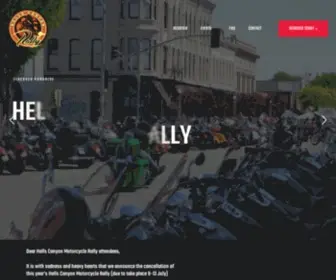 Hellscanyonmotorcyclerally.com(Let's Ride) Screenshot