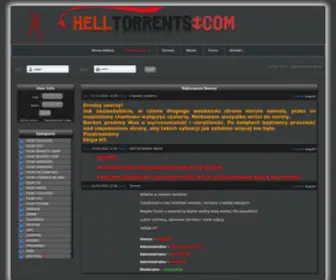Helltorrents.com(Polskie torrenty i zawsze darmowe torrenty) Screenshot