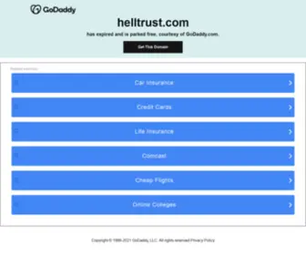 Helltrust.com(Contact Support) Screenshot