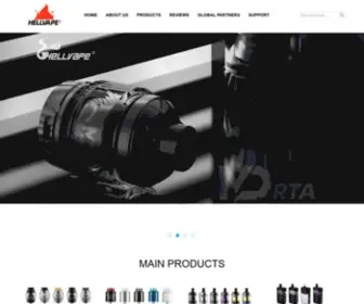 Hellvape.com(The DIY atomizer leading brand) Screenshot