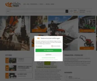 Helm-Motorgeraete.com(Dokument verschoben) Screenshot