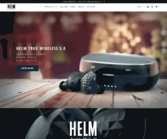 Helmaudio.com(HELM Audio) Screenshot