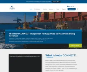Helmconnect.com(Helm ship management software) Screenshot