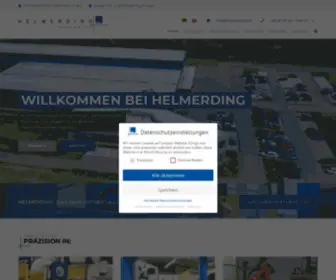 Helmerding.de(Helmerding hiw Maschinen GmbH) Screenshot