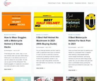 Helmetsgeek.com(Helmets Geek) Screenshot