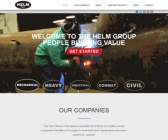 HelmGroup.com(Helm Group) Screenshot