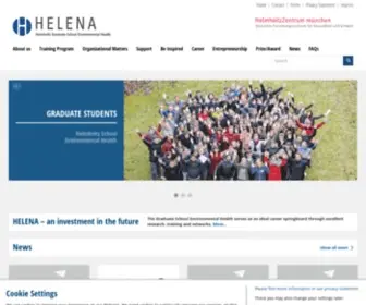 Helmholtz-Helena.de(Phd) Screenshot