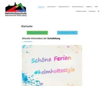 Helmholtz.schule(Oberschule der Stadt Leipzig) Screenshot