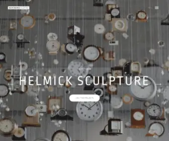 Helmicksculpture.com(Ralph Helmick American sculptor and public artist) Screenshot