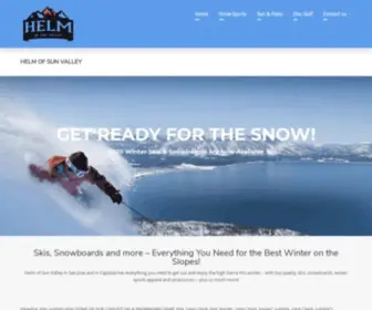 Helmofsunvalley.com(Ski and snowboard sales rental & service) Screenshot