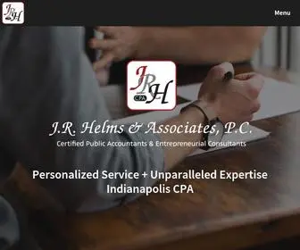 HelmscPa.com(Indianapolis's Reliable Tax Service Experts) Screenshot