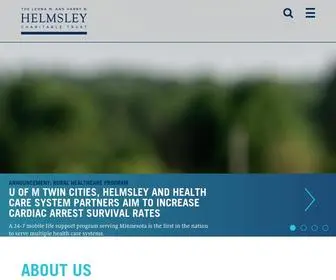 Helmsleytrust.org(Helmsley Charitable Trust) Screenshot