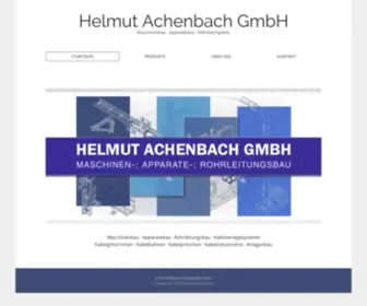 Helmut-Achenbach-GMBH.de(Helmut Achenbach GmbH) Screenshot