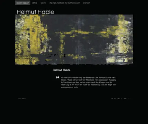 Helmuthable.com(Helmut Hable) Screenshot