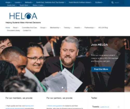 Heloa.ac.uk(Home) Screenshot
