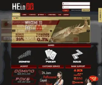 Helorecord.org Screenshot