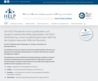 Help-Akademie.de(Senioren Assistenten & Berufsbetreuer) Screenshot