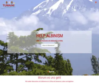 Help-Albinism.at(Startseite) Screenshot