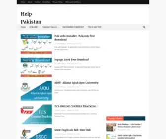 Help-Pakistan.com(Help Pakistan) Screenshot