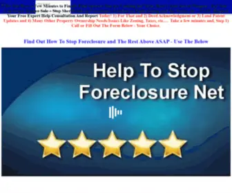 Help-TO-Stop-Foreclosure.net(Help TO Stop Foreclosure) Screenshot