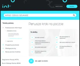 Help.int.pl(Pierwsze kroki na poczcie) Screenshot