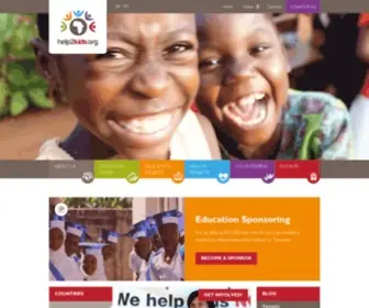Help2Kids.org(We help kids NOW) Screenshot