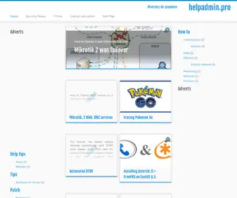 Helpadmin.pro(Directory for sysadmin) Screenshot