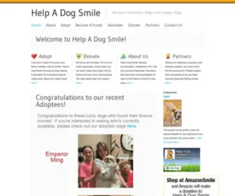 Helpadogsmile.org(HADS Home) Screenshot