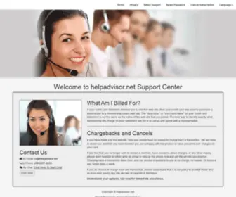 Helpadvisor.net(Support Center) Screenshot