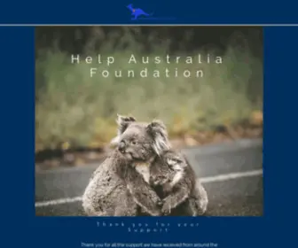 Helpaustraliafoundation.org(Mysite) Screenshot