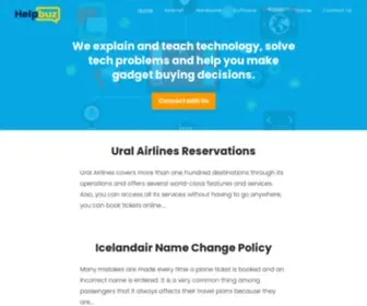 Helpbuz.com(World's Most Trusted Troubleshooters) Screenshot