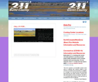 Helpcentral.org(Connecting Butte and Glenn County residents with free and low cost services) Screenshot