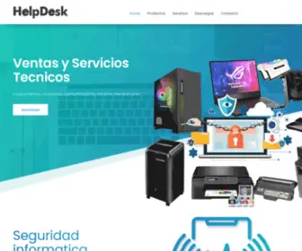 Helpdesk.com.py(HelpDesk Informatica & Comunicaciones) Screenshot