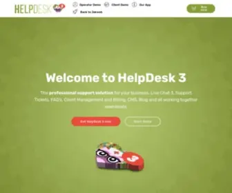 Helpdesk3.com(HelpDesk 3) Screenshot