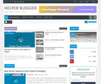 Helperblogger.com(Helperblogger) Screenshot