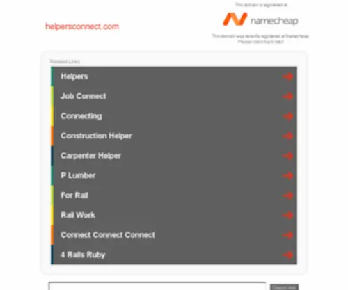 Helpersconnect.com(Helpersconnect) Screenshot
