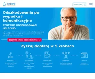 Helpfind.pl(Centrum dochodzenia odszkodowań) Screenshot