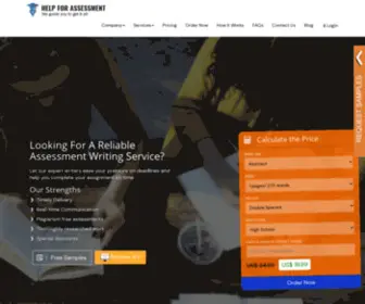 Helpforassessment.com(Help for Assessment) Screenshot