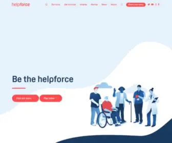 Helpforce.community(Home) Screenshot