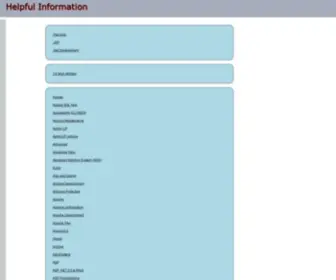 Helpful-Info.com(Helpful Information) Screenshot