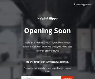 Helpfulhippo.com(Helpful Hippo) Screenshot