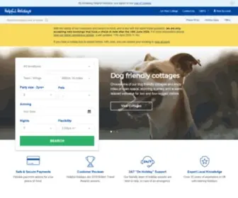 Helpfulholidays.com(South West Holiday Cottages) Screenshot